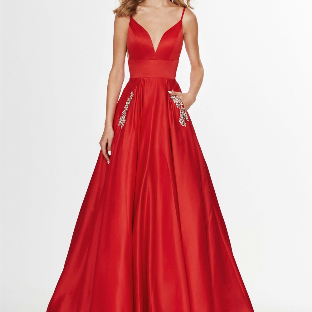 RED PROM DRESS